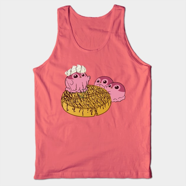 Penguinscoops - waffle statue Tank Top by JuditangeloZK